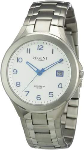 Regent Herren-Armbanduhr XL Analog Titan 11090261