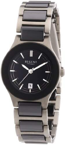 Regent Damen-Armbanduhr XS Analog Quarz Titan 12290393