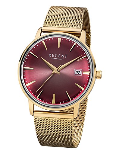 Regent Uhr Herren Edelstahl Armbanduhr Modell BA 342