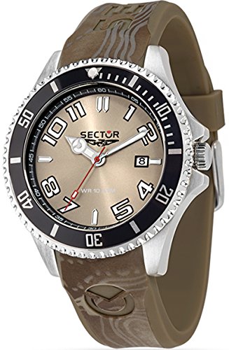 Sektor Watch 43 mm braun Zeit R3251161026 nur 230 Marine