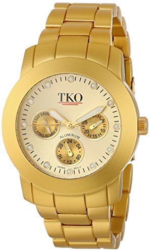 TKO ORLOGI Frauen TK568 G Aluminium Gold Watch