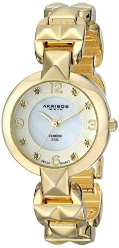 Akribos XXIV Damen-Armbanduhr Lady Diamond