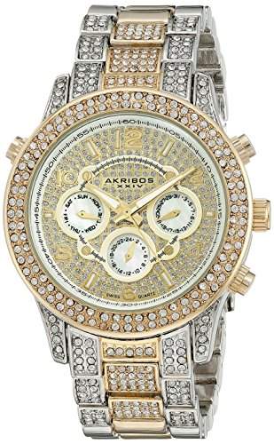 Akribos XXIV Damen-Armbanduhr Analog Quarz AK776TTG