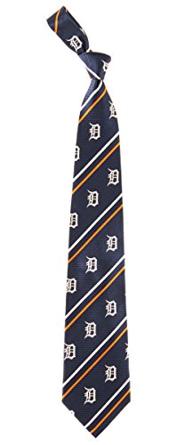 Eagle Fl gel 3460 MLB Detroit Tigers Cambridge Streifen Krawatte