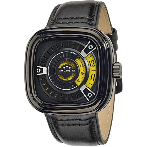 Chronostar Uhren Archimedes Black Leder R3751261002