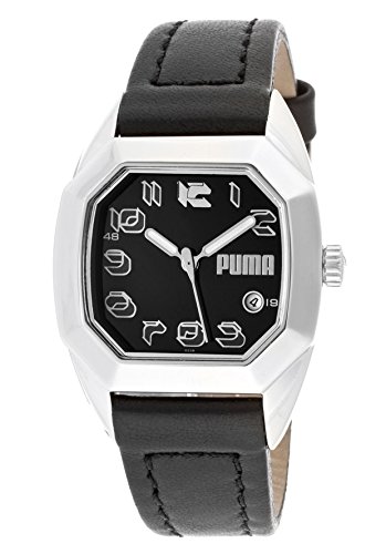 Puma Blockbuster Armband Uhr Unisex PU910211006 Schwarz Weiss