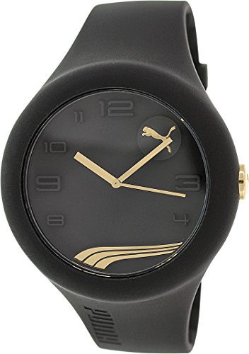 Puma Herren pu103211008 Form XL Schwarz Gold Watch