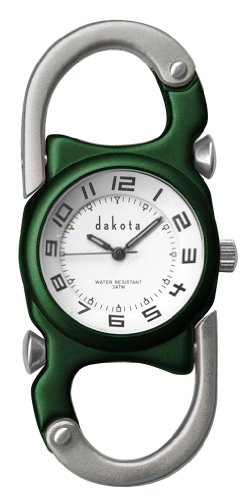 Dakota Unisex Double Clip Durable Armbanduhr Gruen OS