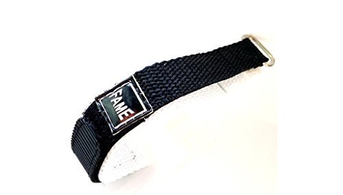 1 Armband zeigt weiss schwarz Scratch Klettverschluss 16 mm