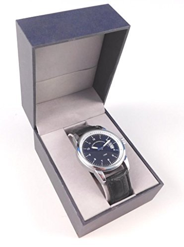 Deutsches Uhrenkontor Armbanduhr Quarz Uhrwerk schwarz Armbanduhr Mod 1960