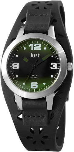 Just Genuine Leather Collection 5ATM Analog S10250 GR lemon green