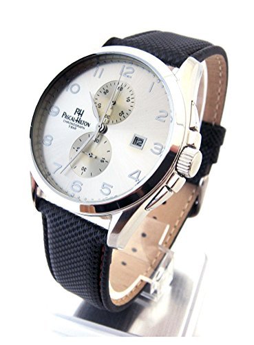 Pascal Hilton PH Luxus Business Chronograph MONACO in Holzbox PH04642002
