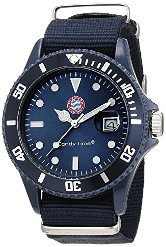MADISON NEW YORK Unisex Uhr Candy Time for FC Bayern Muenchen Sailor Navy Onesize