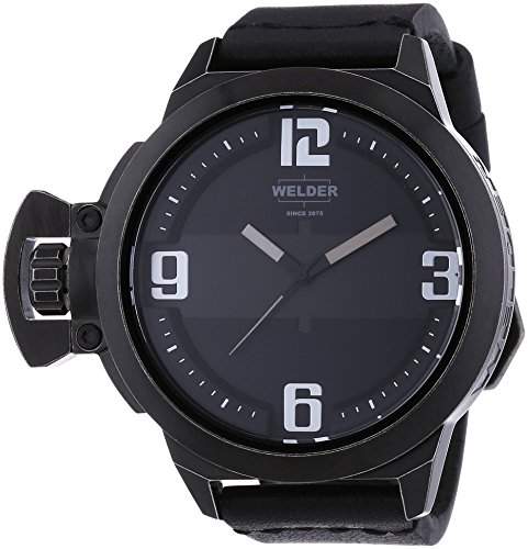Welder Unisex-Armbanduhr Analog Quarz Leder K24 3605