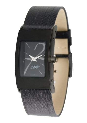Moog Damen-Armbanduhr Analog Textil schwarz M41661-010