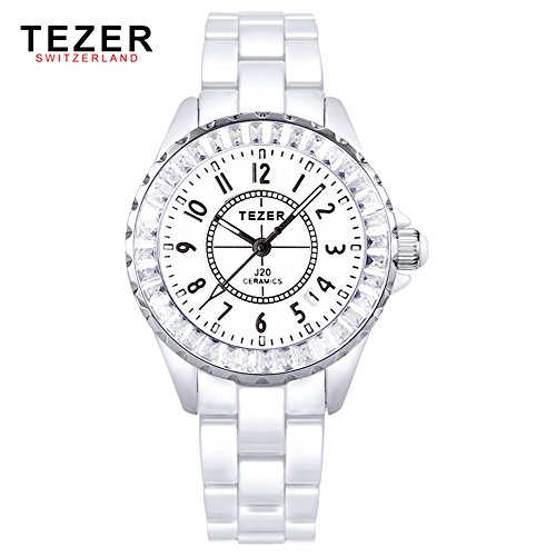 Tezer Fashion Quarz Handgelenk Uhren T5002