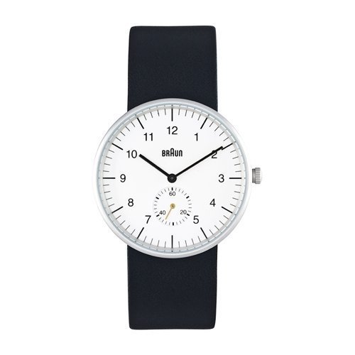 Braun BN 0024 WHBKG Klassische Armbanduhr