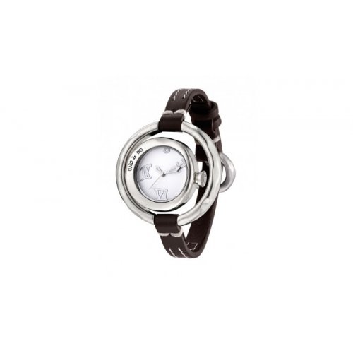 UNODE50 Damen Watch mit handgearbeitetem Lederarmband Cuanto tiempo REL0101BLNMAR0U
