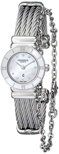 Charriol St-tropez Damen 21mm Saphirglas Uhr ST20S520RO004