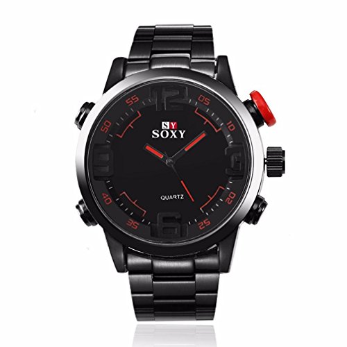 Xjp Casual Stainless Steel Waterproof Analog Quartz Watches
