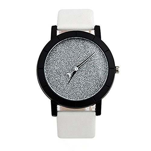 Xjp Womens Wristwatch Minimalistische Casual Uhren Lederarmband fuer Liebhaber
