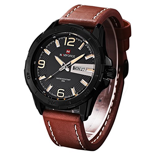 yisuya Luxus Marke Uhren Herren Quarz Uhr Herren Wasserdichte Military Sports Armbanduhr Casual Armbanduhren 2016 naviforce