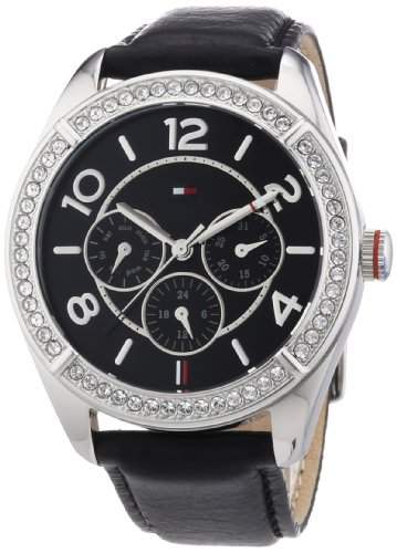 Tommy Hilfiger Damen-Armbanduhr Sport Luxury Analog Quarz Leder 1781248