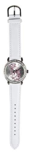 Barbie Maedchen-Armbanduhr Analog Formgehaeuse Silber 25102IL