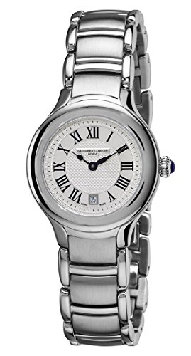 Frederique Constant Delight Round Stainless Steel Womens Watch Calendar FC 220M2ER6B