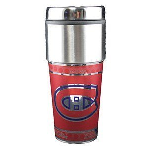 NHL Montreal Canadiens Metallic Tumbler One Size Black by Great American Products
