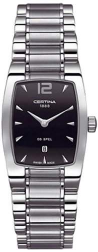 Certina Damen-Armbanduhr XS Analog Quarz Edelstahl C0123091105700