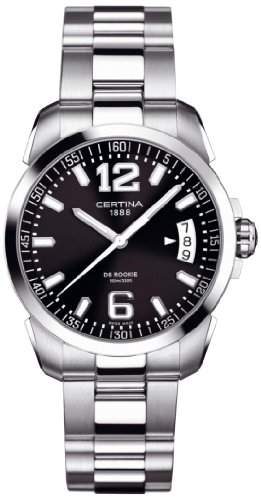 Certina Herren-Armbanduhr XL Analog Quarz Edelstahl C0164101105700