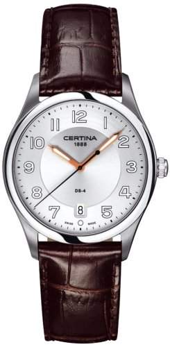 Certina Herren-Armbanduhr XL Analog Quarz Leder C0224101603001