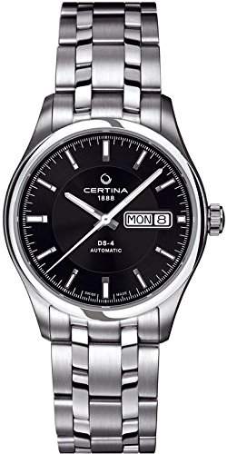 Certina Herren-Armbanduhr XL Analog Automatik Edelstahl C0224301105100