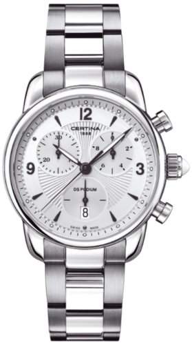 Certina Damen-Armbanduhr XS Chronograph Quarz Edelstahl C0252171101700