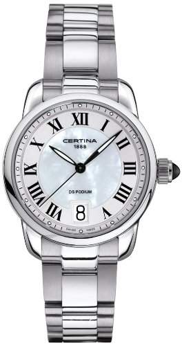 Certina Damen-Armbanduhr XS Analog Quarz Edelstahl C0252101111800