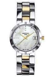 Certina Damen-Armbanduhr XS Analog Quarz Edelstahl C0092102211600