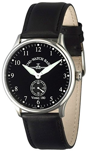 Zeno Watch Flatline Venus 180 black Limited Edition 6682 6 a1