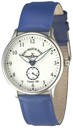 Zeno Watch Flatline Venus 180 white blue Limited Edition 6682 6 i24