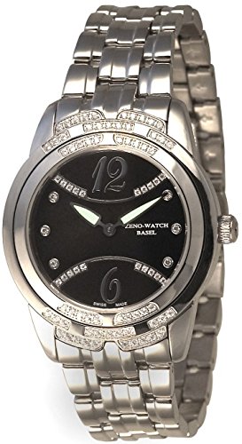 Zeno Watch Fashion Swarowski Crystals Shell 6732Q h1