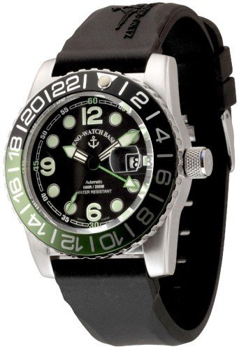 Zeno Watch Airplane Diver Automatic GMT Points Dual Time 6349GMT 3 a1 8