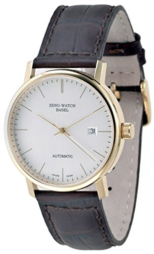 Zeno Watch Bauhaus Automatic gold plated 3644 Pgr i3