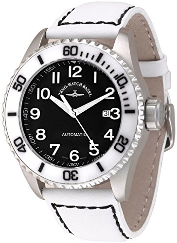Zeno Watch Diver Ceramic Automatic black white 6492 a1 2