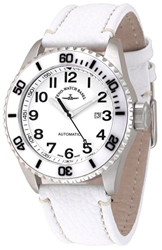 Zeno Watch Diver Ceramic Automatic white 6492 i2 2