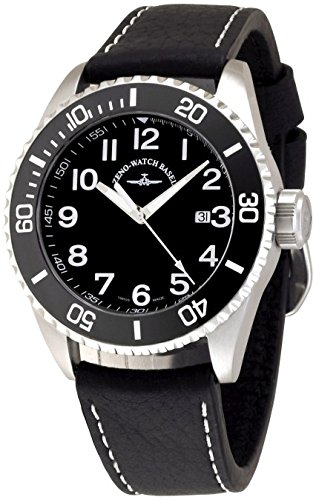 Zeno Watch Diver Ceramic Quartz black 6492 515Q a1 1