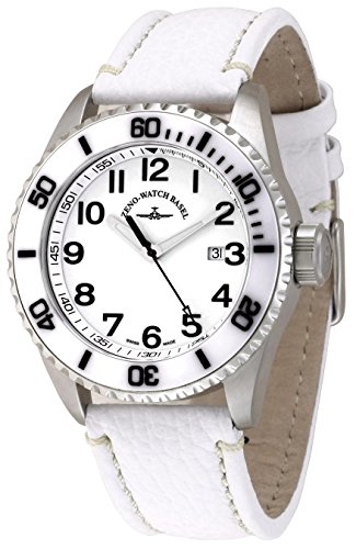 Zeno Watch Diver Ceramic Quartz white 6492 515Q i2 2