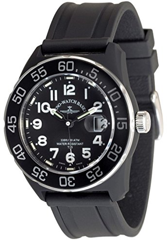 Zeno Watch Diver Look H3 Teflon black 6594Q a1