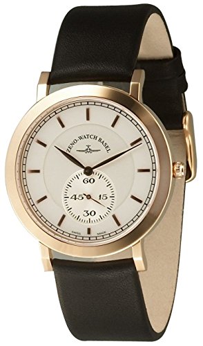 Zeno Watch Flatline Flat 2 Quartz gold plated 6703Q Pgr f3