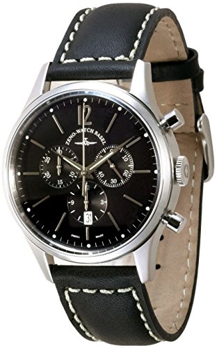 Zeno Watch Event Gentleman Chronograph 43 black Q 6564 5030Q i1