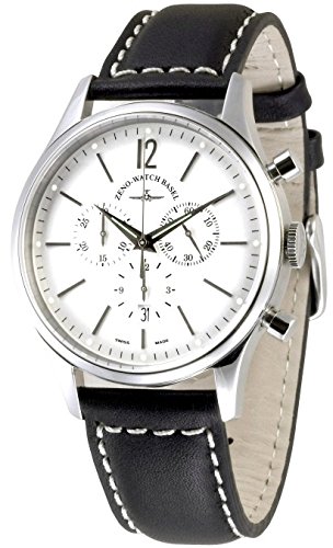 Zeno Watch Event Gentleman Chronograph 43 white Q 6564 5030Q i2